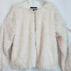 Colleen Lopez Soft Cream Teddy Jacket